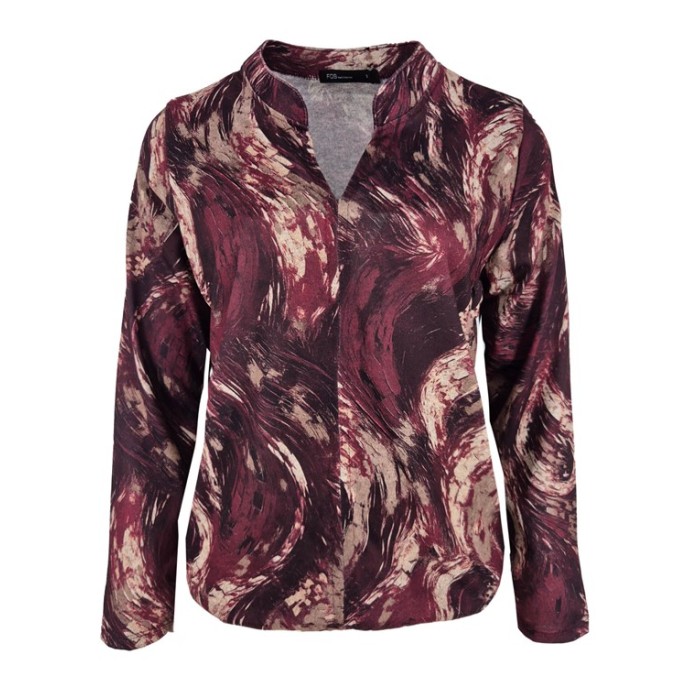 FOS T-shirt 7628 Didi Starry Nighty Beaujolais